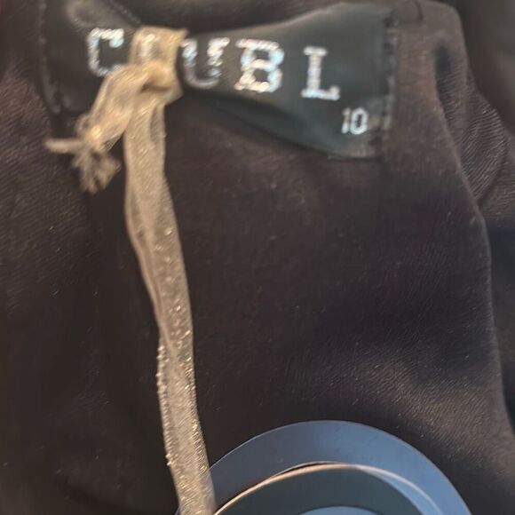 Club L Size 10 Two Piece Sequin Dress Outfit Green Aztec Tribal Club Glam NWT - Picture 11 of 16